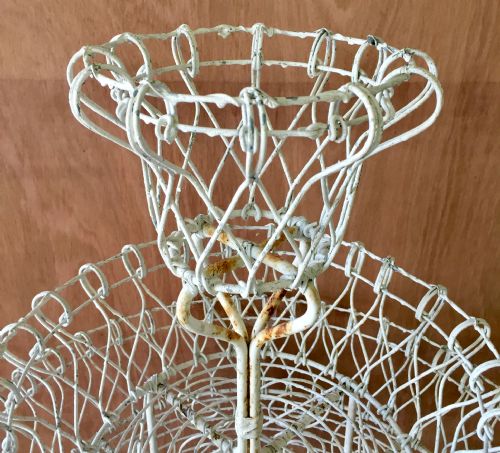 VICTORIAN WIREWORK PLANT STAND - ADDITIONAL PHOTO 2