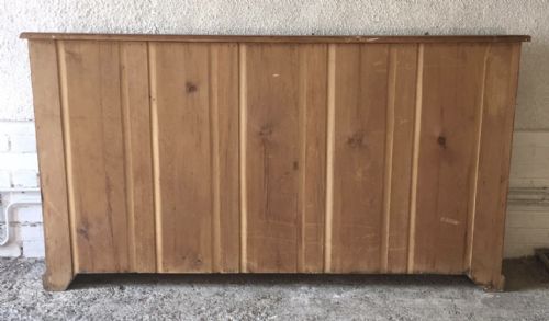 VICTORIAN PINE BOOKCASE WITH 2 ADJUSTABLE SHELVES - ADDITIONAL PHOTO 8