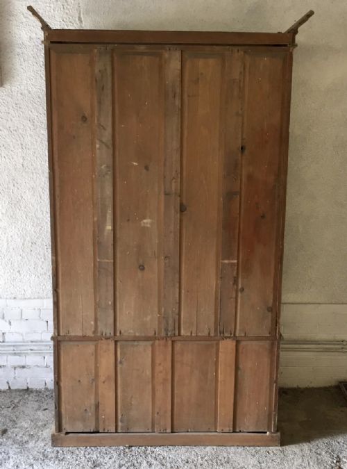 19TH CENTURY HOUSEKEEPER'S CUPBOARD IN ORIGINAL PAINT - ADDITIONAL PHOTO 16