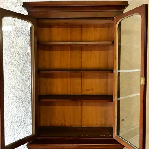 VICTORIAN MAHOGANY BOOKCASE - ADDITIONAL PHOTO 2
