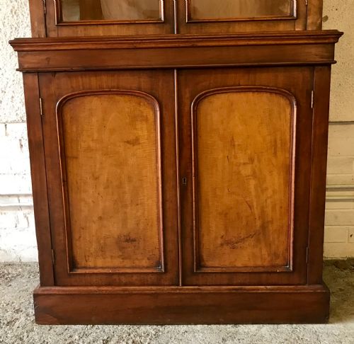 VICTORIAN MAHOGANY BOOKCASE - ADDITIONAL PHOTO 7