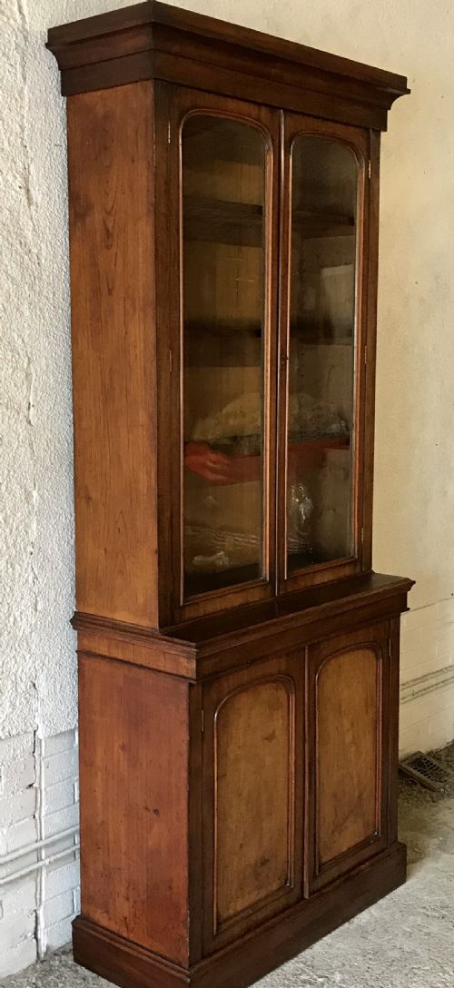 VICTORIAN MAHOGANY BOOKCASE - ADDITIONAL PHOTO 10