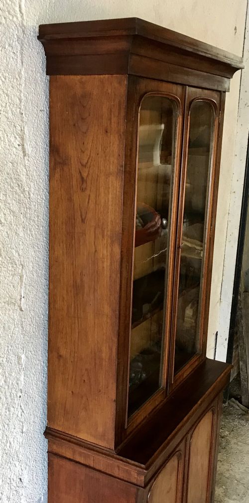 VICTORIAN MAHOGANY BOOKCASE - ADDITIONAL PHOTO 11