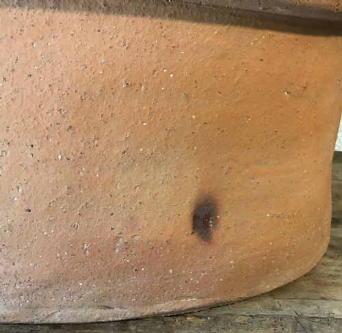 19TH CENTURY TERRACOTTA SALTER WITH SALT GLAZED INTERIOR - ADDITIONAL PHOTO 6