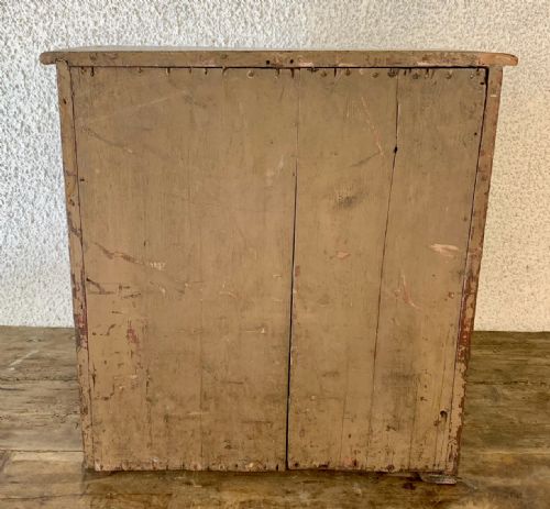 19TH CENTURY PAINTED PINE SPECIMEN COLLECTOR'S DRAWERS WITH LAYERS OF OLD PAINT - ADDITIONAL PHOTO 13