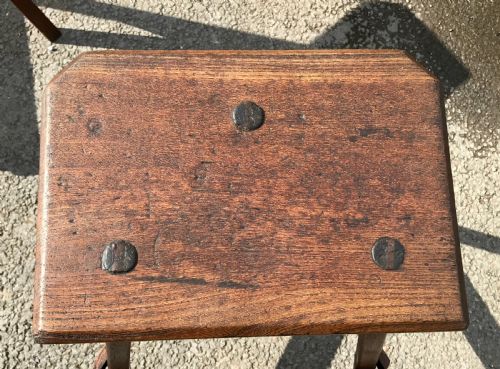 PAIR OF JEWELLER'S STOOLS LATE 19TH EARLY 20TH CENTURY - ADDITIONAL PHOTO 10