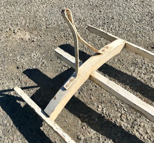LONG 16' VICTORIAN PINE CLOTHES AIRER - ADDITIONAL PHOTO 6