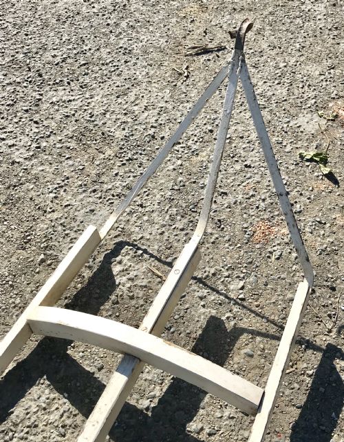 LONG 16' VICTORIAN PINE CLOTHES AIRER - ADDITIONAL PHOTO 10