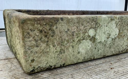 19TH CENTURY DUG OUT SANDSTONE TROUGH - ADDITIONAL PHOTO 2
