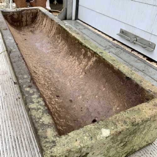 19TH CENTURY DUG OUT SANDSTONE TROUGH - ADDITIONAL PHOTO 5
