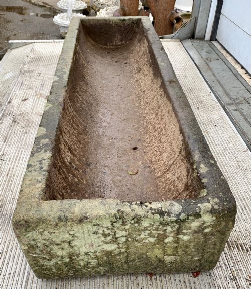 19TH CENTURY DUG OUT SANDSTONE TROUGH - ADDITIONAL PHOTO 6