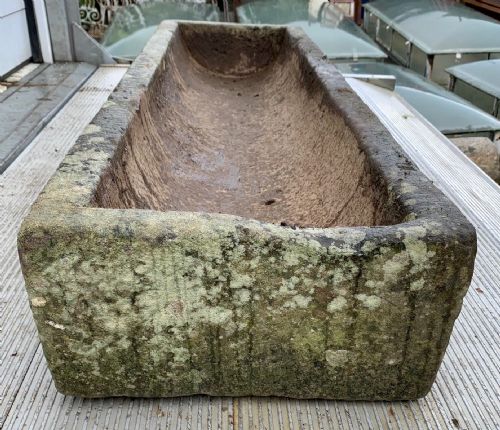 19TH CENTURY DUG OUT SANDSTONE TROUGH - ADDITIONAL PHOTO 7