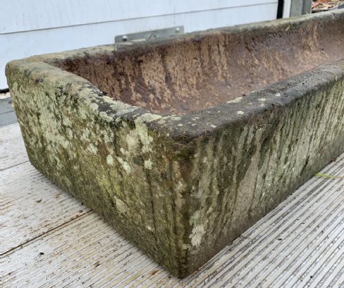 19TH CENTURY DUG OUT SANDSTONE TROUGH - ADDITIONAL PHOTO 10