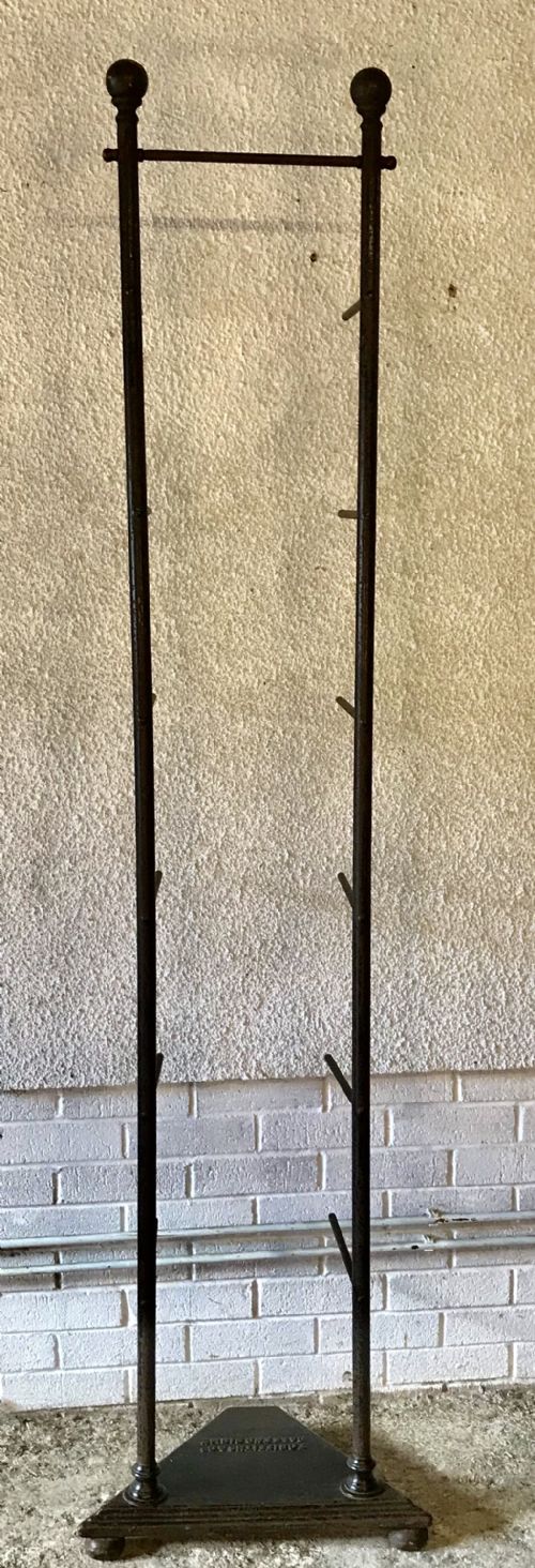 CIRCA 1900 SHOP DISPLAY STAND MADE OF IRON AND WITH BRASS FINIALS - ADDITIONAL PHOTO 10