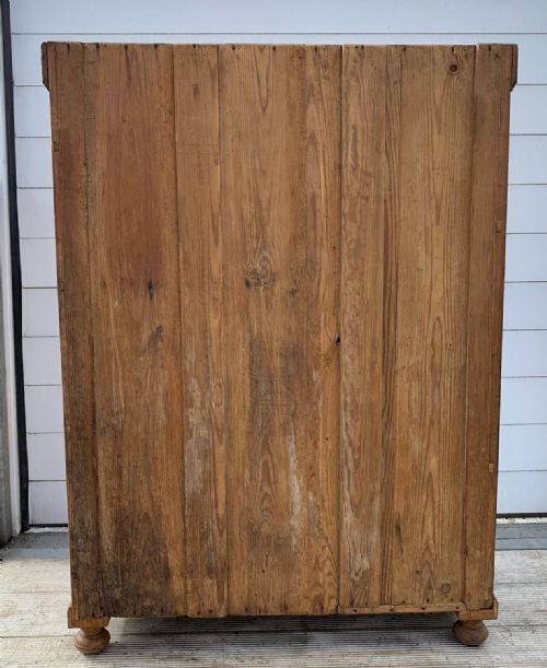 CIRCA 1900 EAST EUROPEAN PINE FOOD LARDER CUPBOARD - ADDITIONAL PHOTO 15