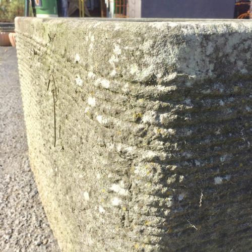 HAND CHISELLED PENNANT STONE TROUGH - ADDITIONAL PHOTO 7