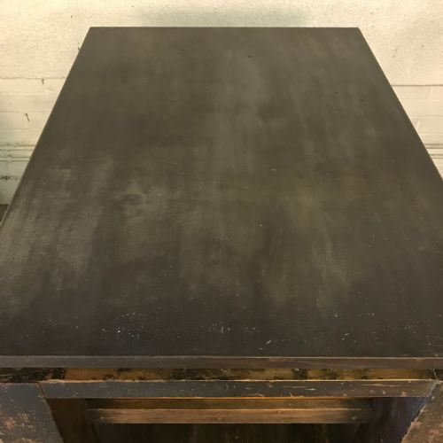 19TH CENTURY PRINTERS TABLE IN ORIGINAL FINISH - ADDITIONAL PHOTO 3