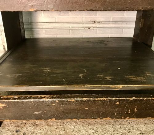 19TH CENTURY PRINTERS TABLE IN ORIGINAL FINISH - ADDITIONAL PHOTO 8