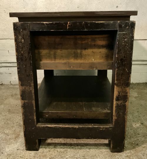 19TH CENTURY PRINTERS TABLE IN ORIGINAL FINISH - ADDITIONAL PHOTO 11