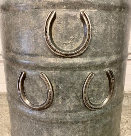 EARLY 20TH CENTURY GALVANISED FEED BIN - ADDITIONAL PHOTO 6