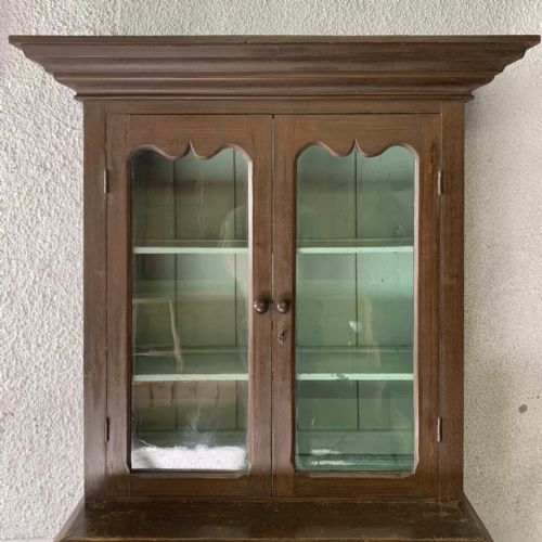 VICTORIAN WEST COUNTRY GLAZED TOP DRESSER IN ORIGINAL PAINT FINISH - ADDITIONAL PHOTO 3