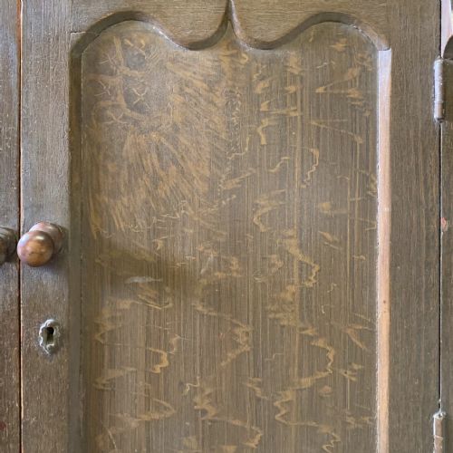 VICTORIAN WEST COUNTRY GLAZED TOP DRESSER IN ORIGINAL PAINT FINISH - ADDITIONAL PHOTO 11