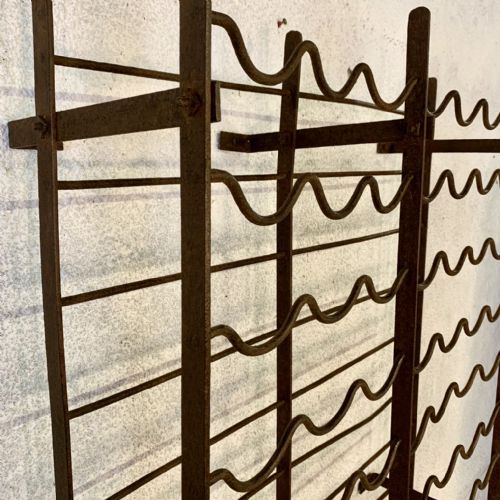 CIRCA 1900 FOLDING WINE RACK - ADDITIONAL PHOTO 2
