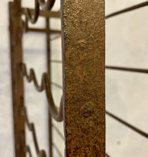 CIRCA 1900 FOLDING WINE RACK - ADDITIONAL PHOTO 5