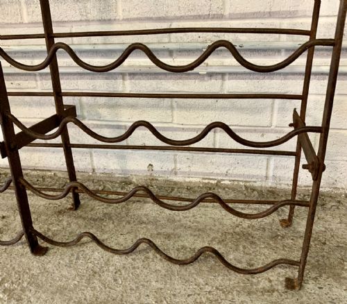 CIRCA 1900 FOLDING WINE RACK - ADDITIONAL PHOTO 7
