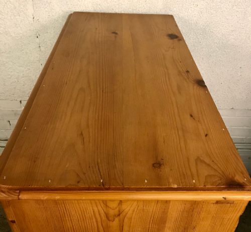 VICTORIAN PINE CHEST OF DRAWERS - ADDITIONAL PHOTO 3