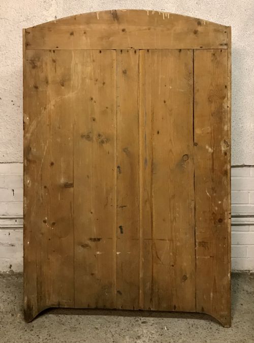 CIRCA 1900 EAST EUROPEAN FOOD CUPBOARD WITH LAYERS OF OLD PAINT - ADDITIONAL PHOTO 15