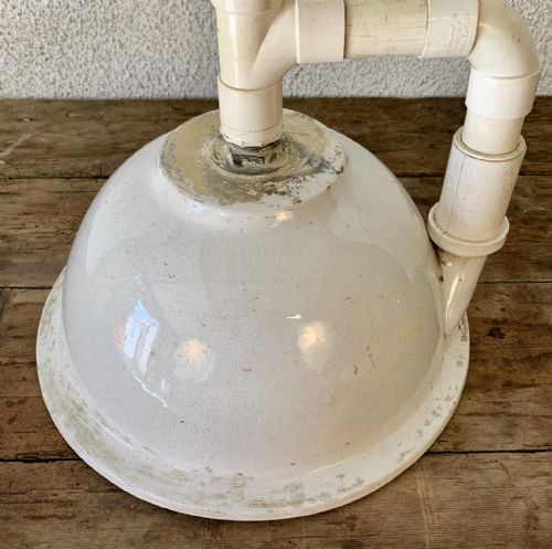 VICTORIAN BLUE AND WHITE PATTERNED SINK - ADDITIONAL PHOTO 12
