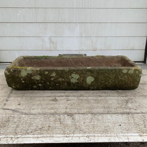 19th century sandstone trough - CATEGORY: ANTIQUE MISCELLANEOUS - DATED 19TH CENTURY