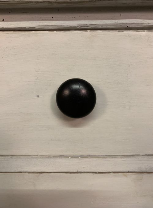 MID 19TH CENTURY 1850 PAINTED HOUSEKEEPER'S CUPBOARD - ADDITIONAL PHOTO 10
