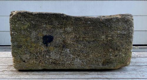 19TH CENTURY HAND CARVED BATH STONE TROUGH - ADDITIONAL PHOTO 2