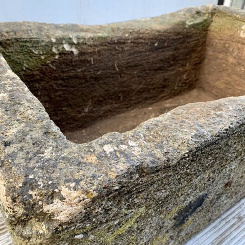 19TH CENTURY HAND CARVED BATH STONE TROUGH - ADDITIONAL PHOTO 3
