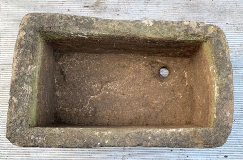 19TH CENTURY HAND CARVED BATH STONE TROUGH - ADDITIONAL PHOTO 6