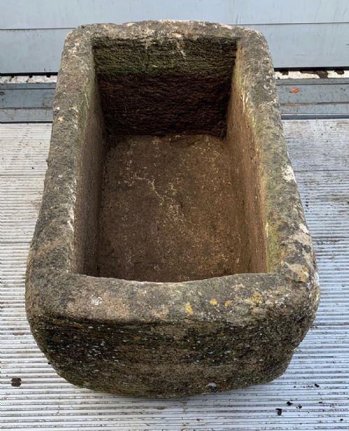 19TH CENTURY HAND CARVED BATH STONE TROUGH - ADDITIONAL PHOTO 7