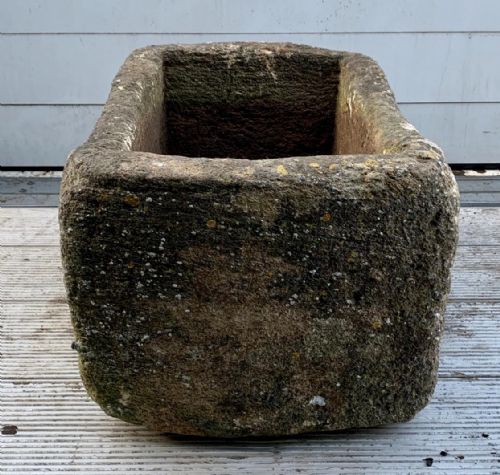 19TH CENTURY HAND CARVED BATH STONE TROUGH - ADDITIONAL PHOTO 10