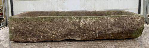 19TH CENTURY HAND CARVED PENNANT STONE SINK - ADDITIONAL PHOTO 9