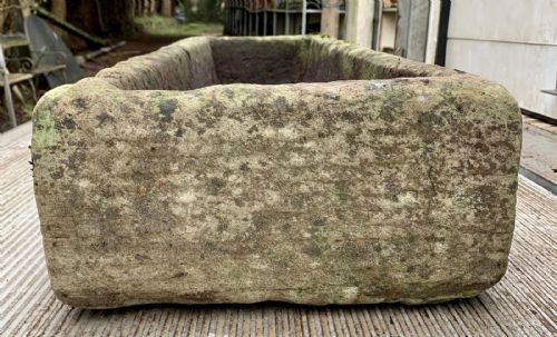 19TH CENTURY HAND CARVED SANDSTONE TROUGH - ADDITIONAL PHOTO 5