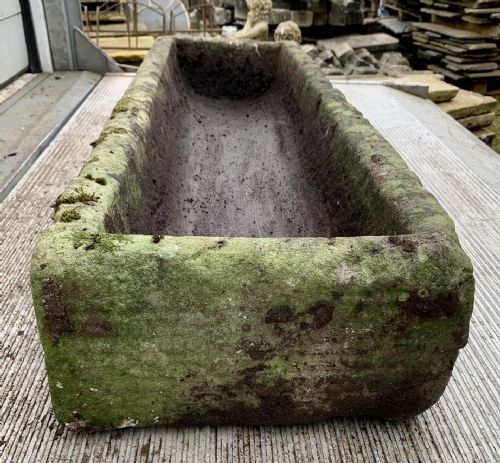 19TH CENTURY HAND CARVED SANDSTONE TROUGH - ADDITIONAL PHOTO 6