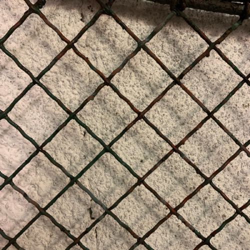 SET OF 11 VICTORIAN WIRE MESH RAILINGS - ADDITIONAL PHOTO 4