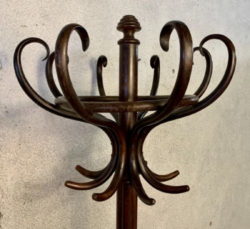 VICTORIAN THONET BENTWOOD HAT AND COAT STAND - ADDITIONAL PHOTO 2