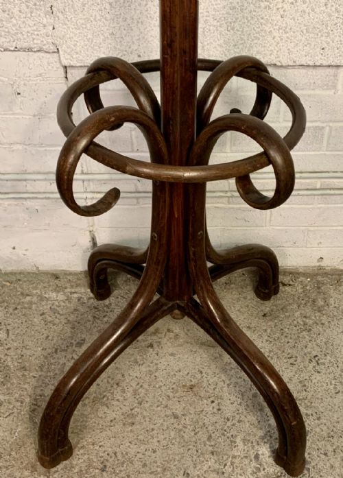 VICTORIAN THONET BENTWOOD HAT AND COAT STAND - ADDITIONAL PHOTO 3