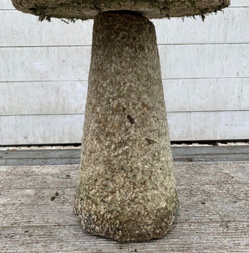 19TH CENTURY CORNISH GRANITE STADDLE STONE - ADDITIONAL PHOTO 2