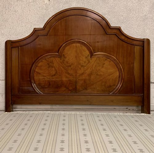 VICTORIAN MAHOGANY DOUBLE BED 4' 6 WIDE WITH NEW BASE - ADDITIONAL PHOTO 1