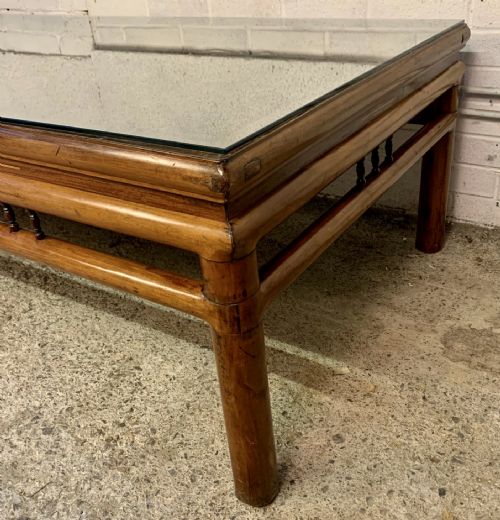 19TH CENTURY CHINESE QING DYNASTY DAY BED IDEAL COFFEE TABLE - ADDITIONAL PHOTO 4