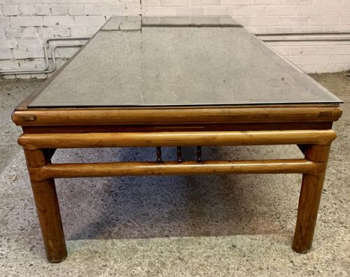 19TH CENTURY CHINESE QING DYNASTY DAY BED IDEAL COFFEE TABLE - ADDITIONAL PHOTO 8