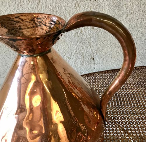 VERY RARE HARLEQUIN SET OF 8 VICTORIAN COPPER MEASURES - ADDITIONAL PHOTO 6